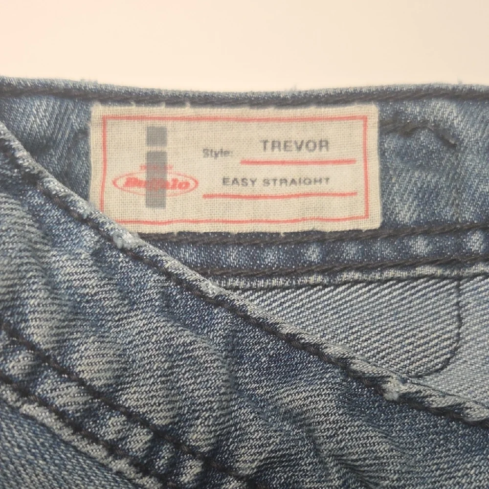 Men's Buffalo David Bitton Easy Fit Straight Blue Jeans‎ 33/32